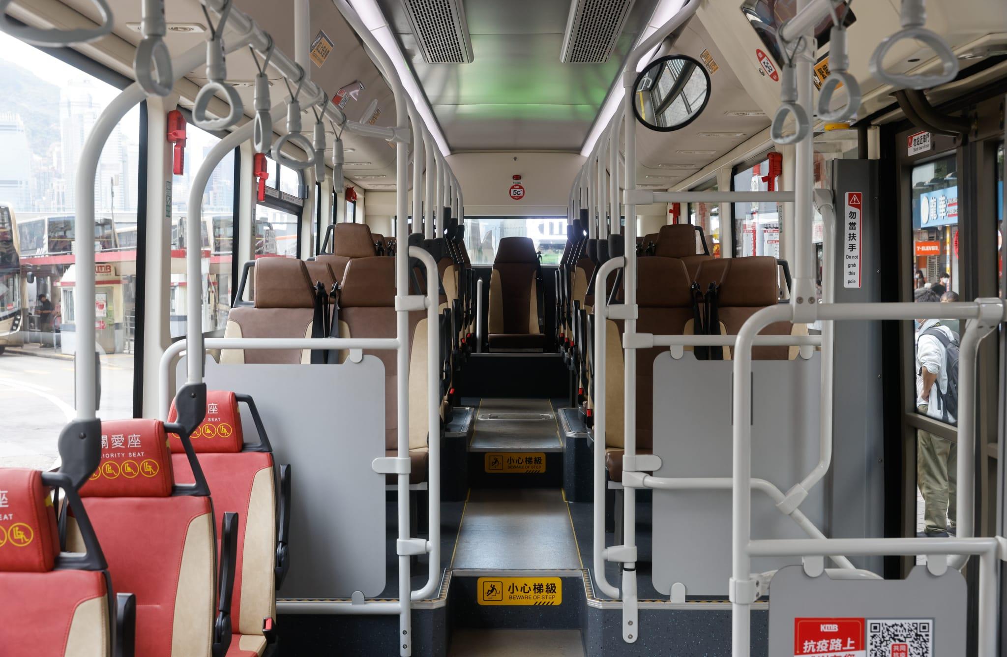 九巴新一代比亞迪單層電動巴士投入服務 行走6號線可載客81人