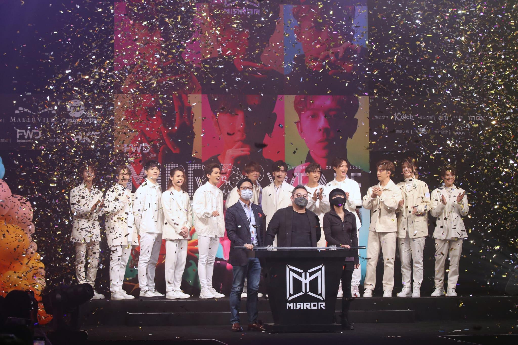 MIRROR演唱會記者會 (林俊源攝)