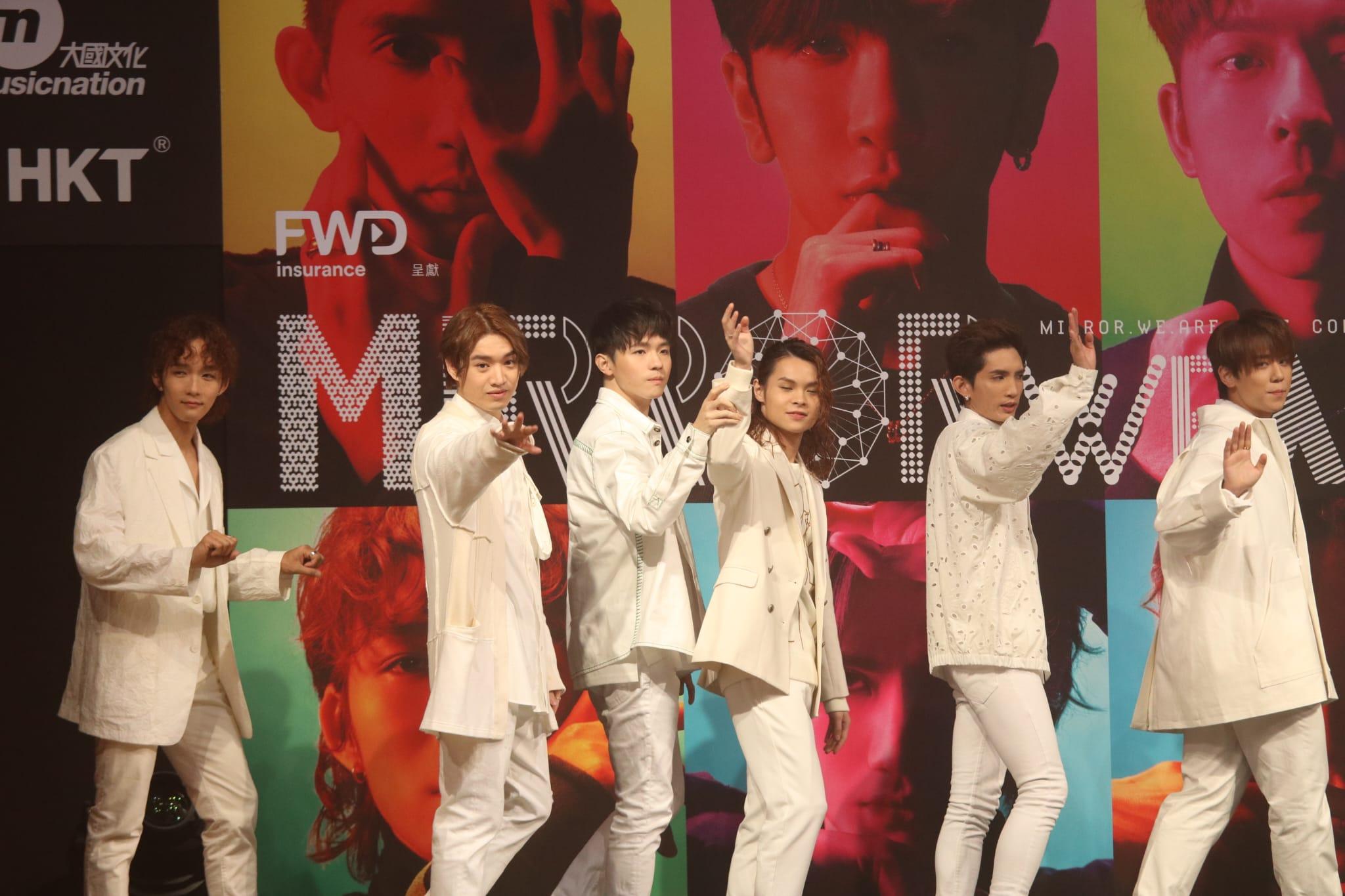 MIRROR演唱會記者會 (林俊源攝)