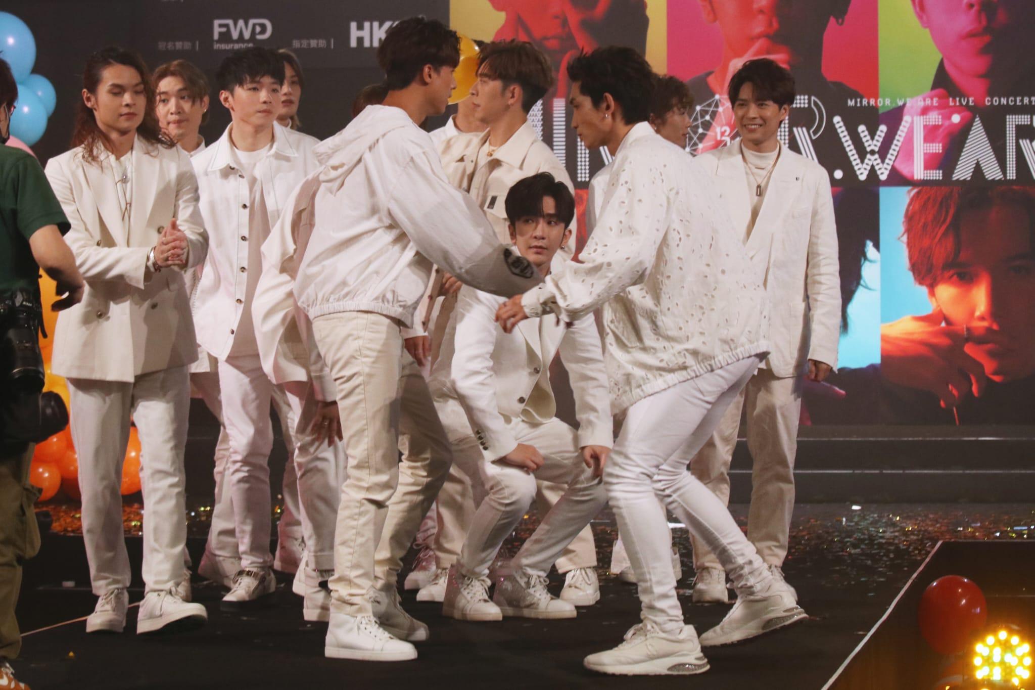 MIRROR演唱會記者會 (林俊源攝)