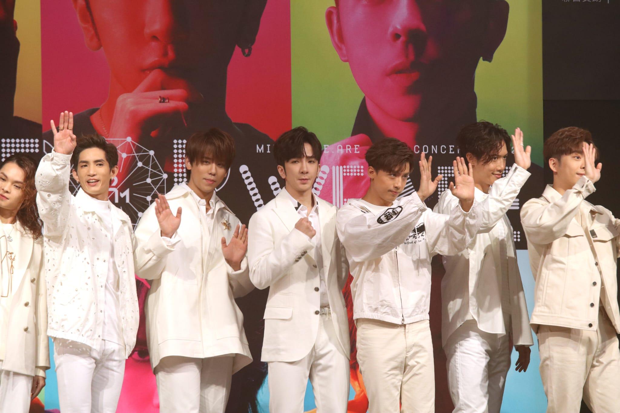 MIRROR演唱會記者會 (林俊源攝)