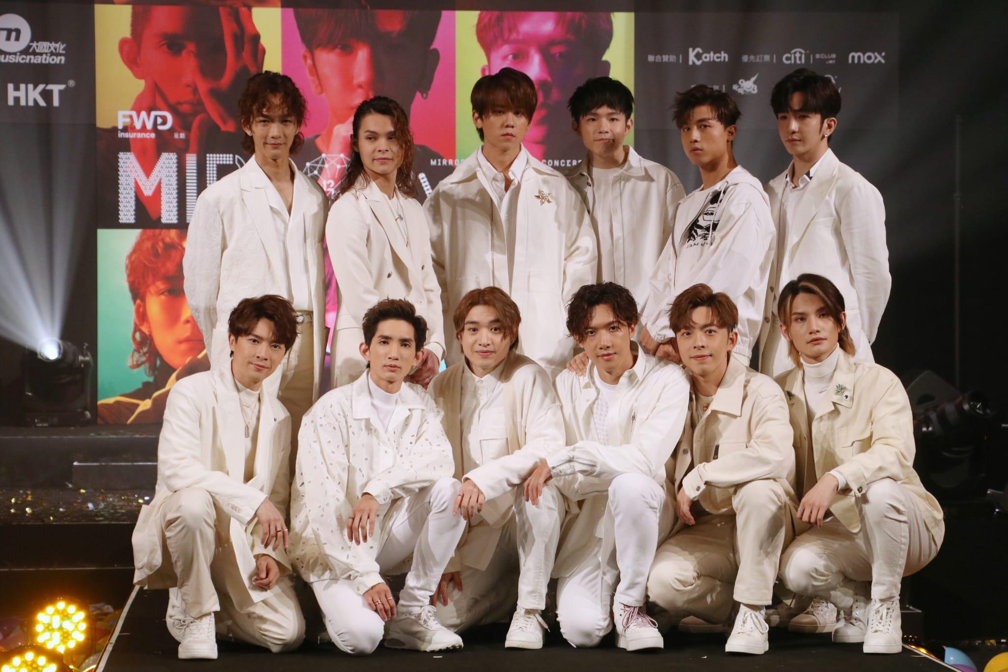 MIRROR因為要趕工作進度,全面露疲憊,令鏡粉心痛。