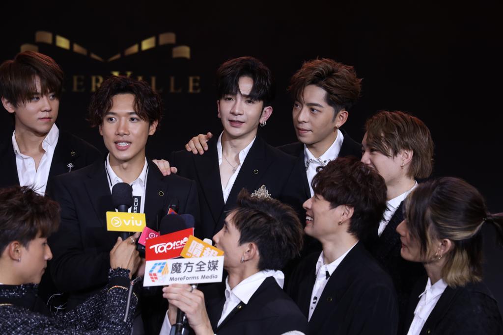 Stanley與Edan互爆拍劇趣事。(關樂欣攝)