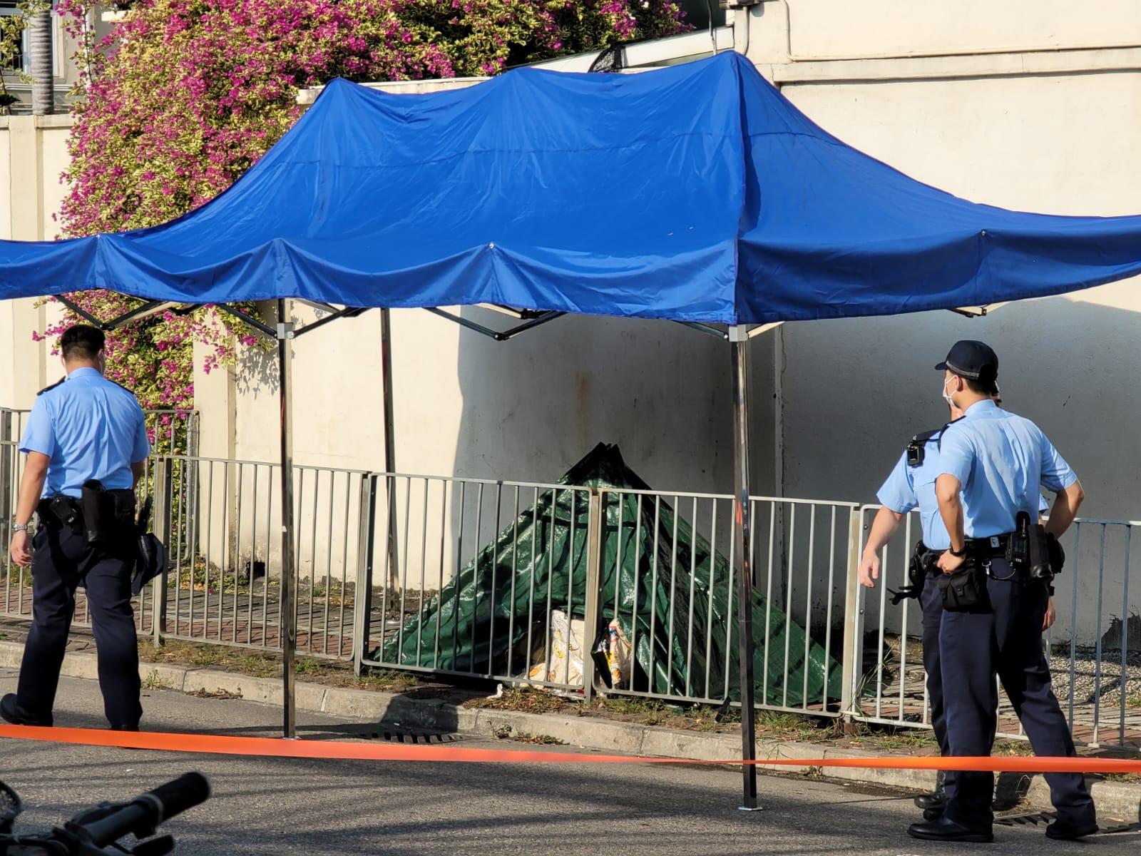 元朗男子拖女屍遊街揭謀殺案。