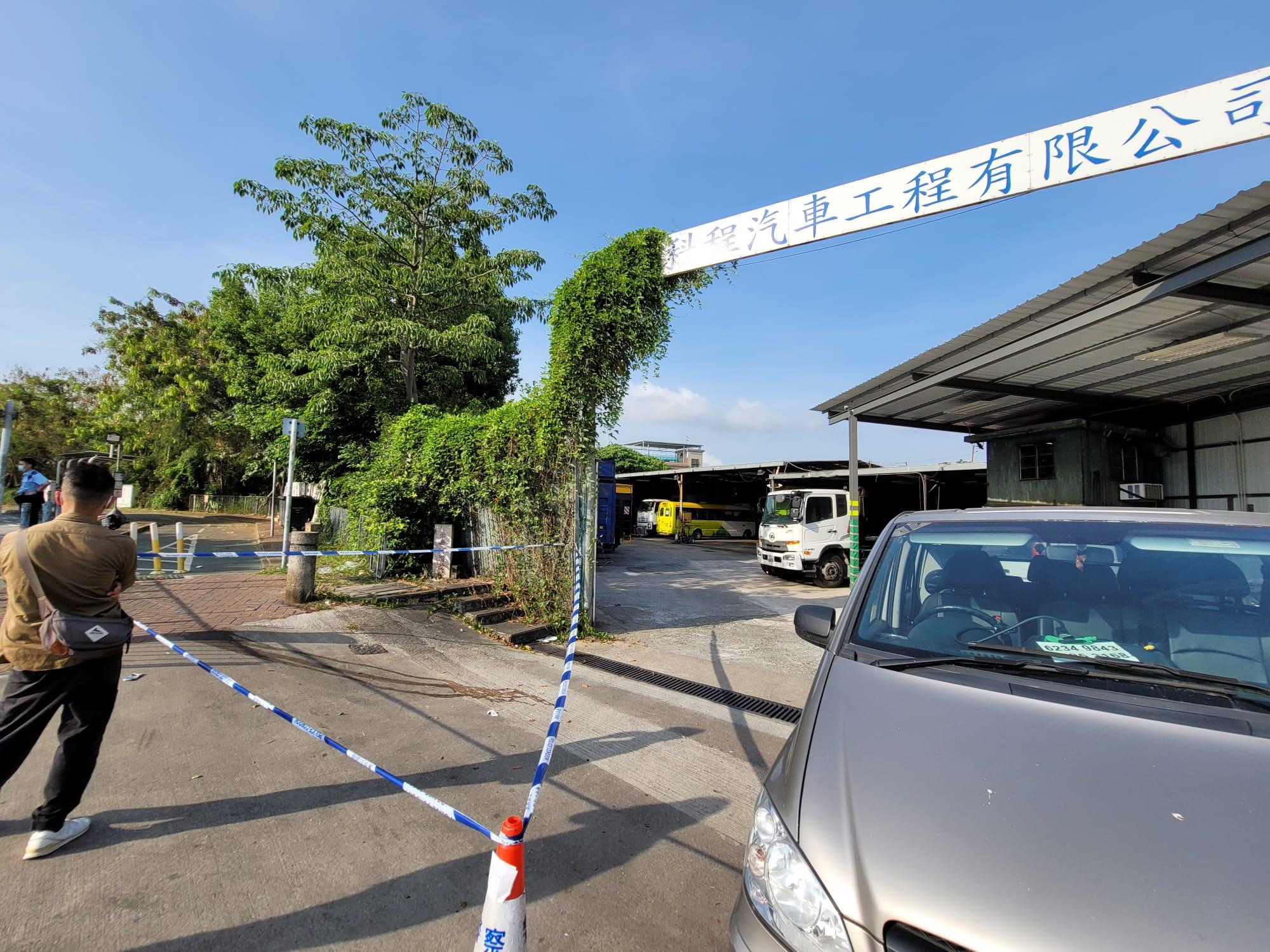 元朗男子拖女屍遊街揭謀殺案。