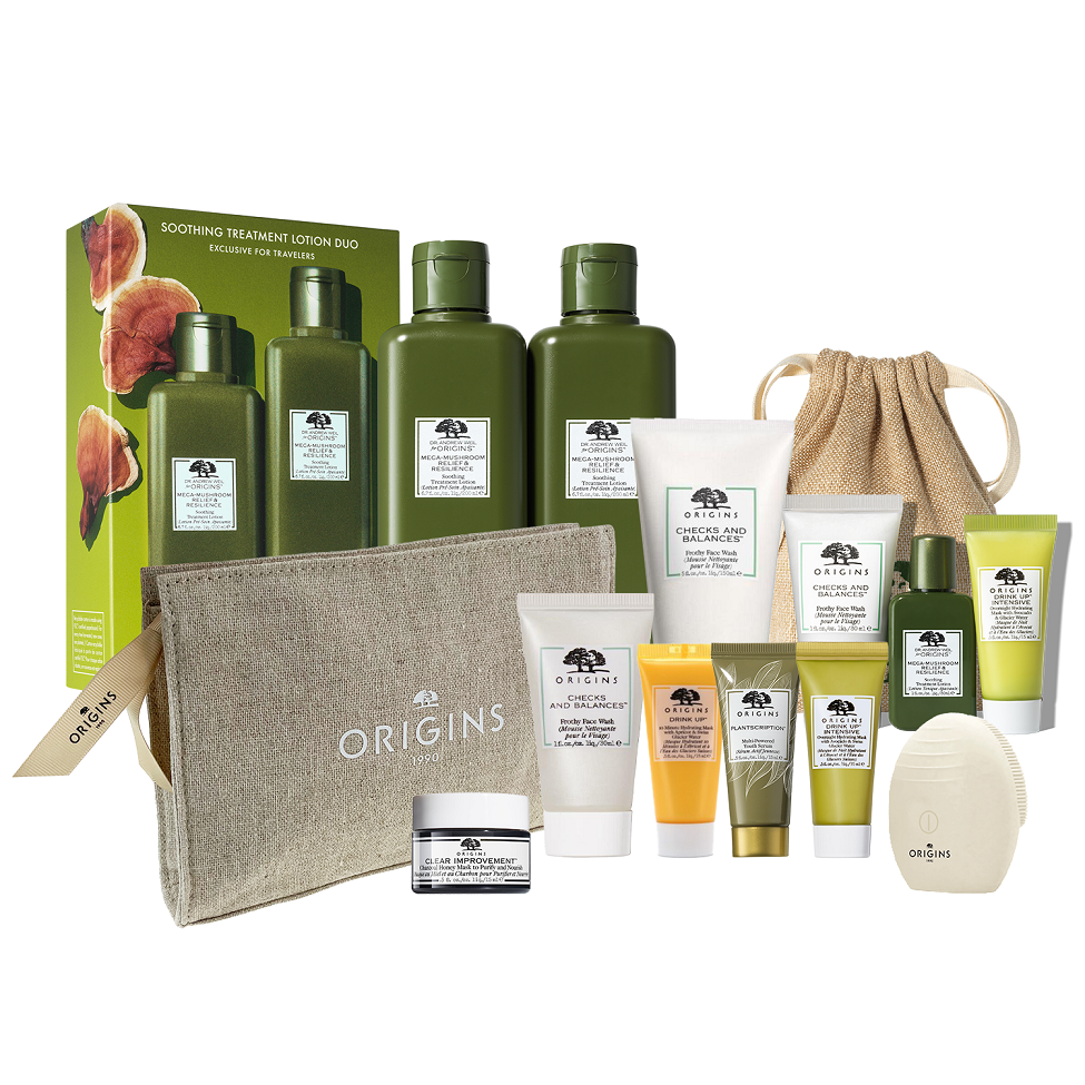 cdf BEAUTY Origins 皇牌抗逆健膚及潔面套裝 折扣價:HKD$900(52 折)