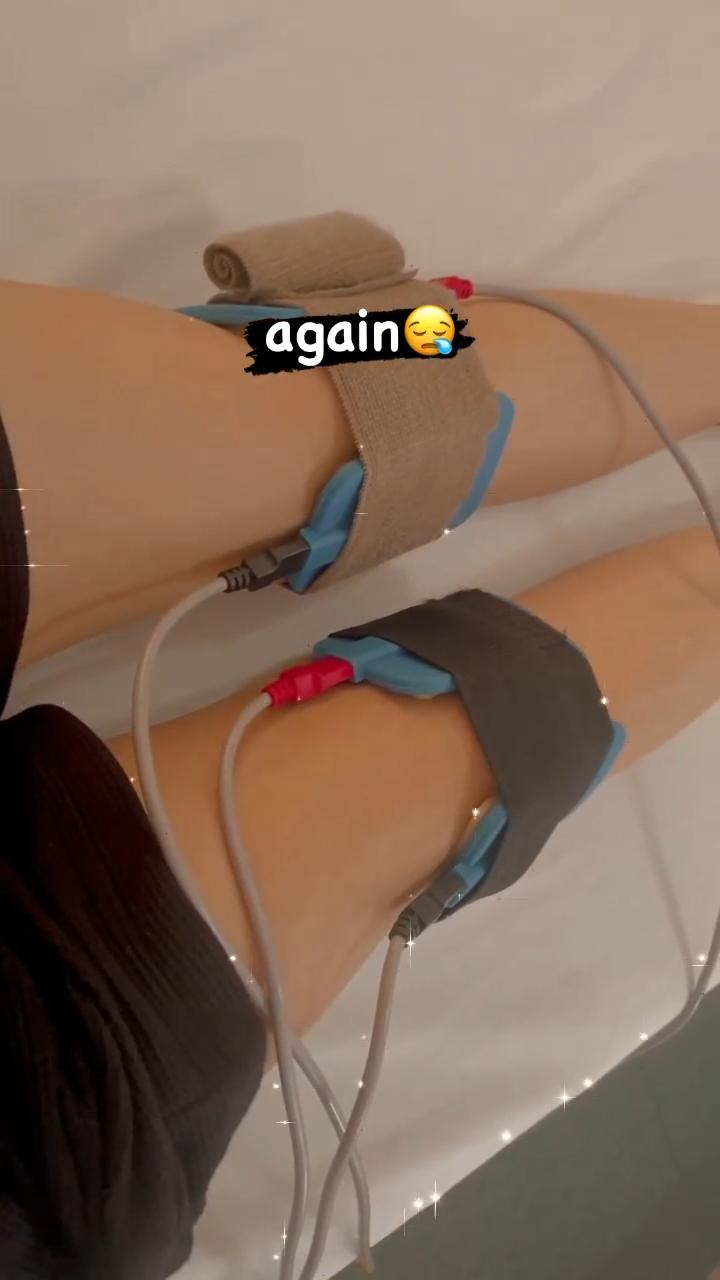 Fiona膝頭一直未好。