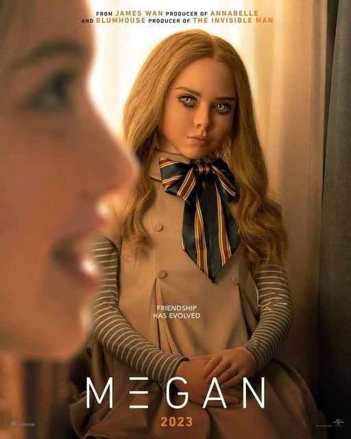 《M3GAN》於明年1月13日上映,近日釋出首張宣傳海報。