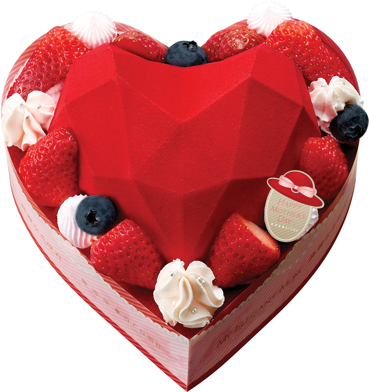 「心鑽緻逸」草莓乳酪忌廉蛋糕