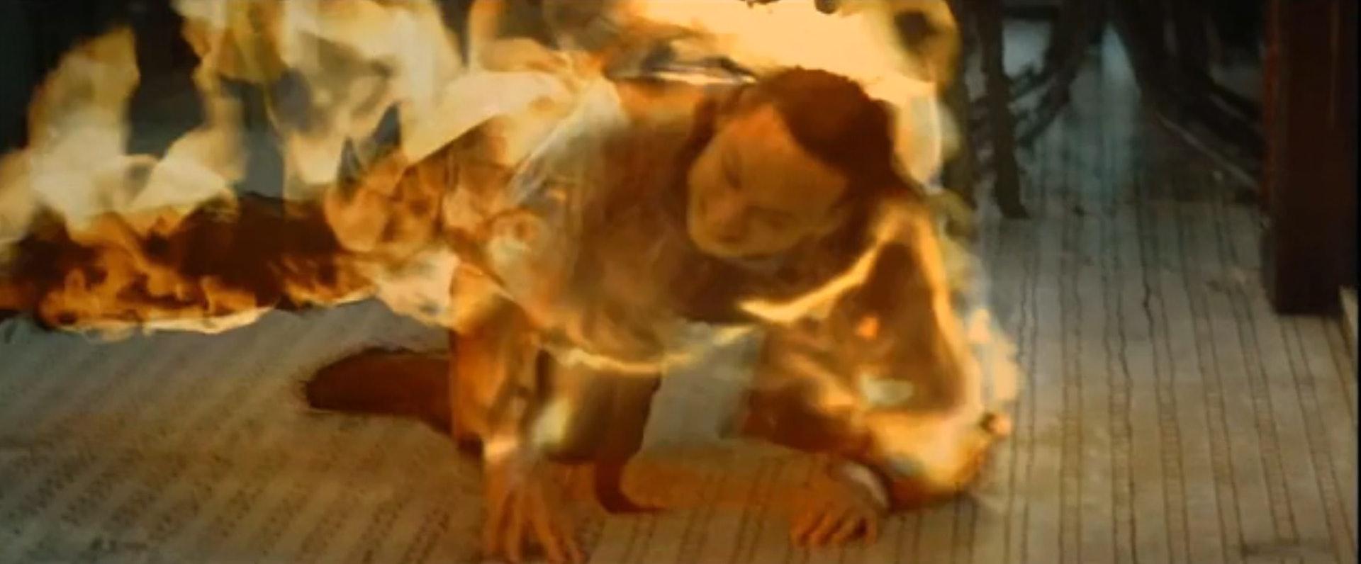 陳德森表示是自己設計自己的死法。(無間道2截圖)