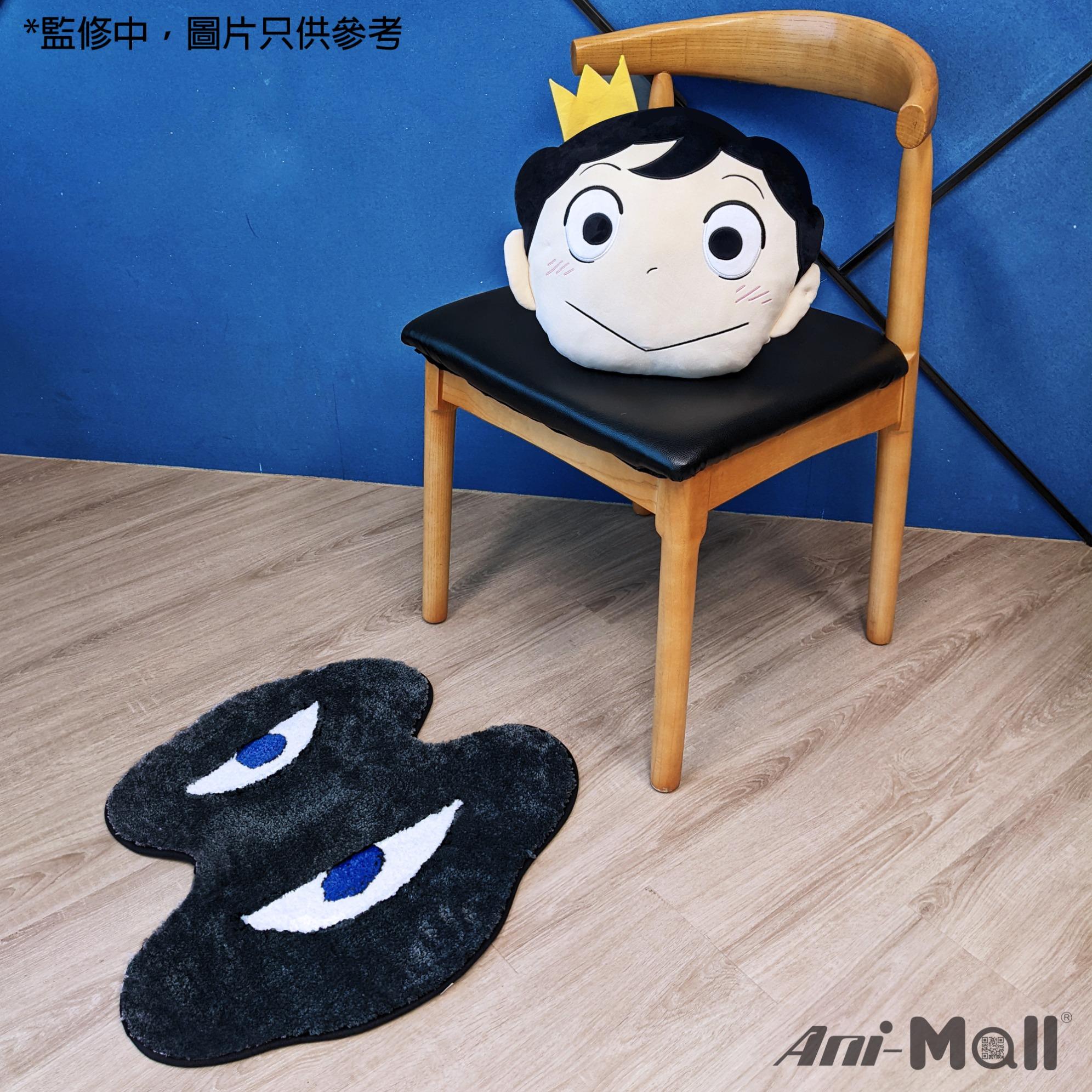 波吉頭像抱枕 $168 卡克長毛地墊 $198