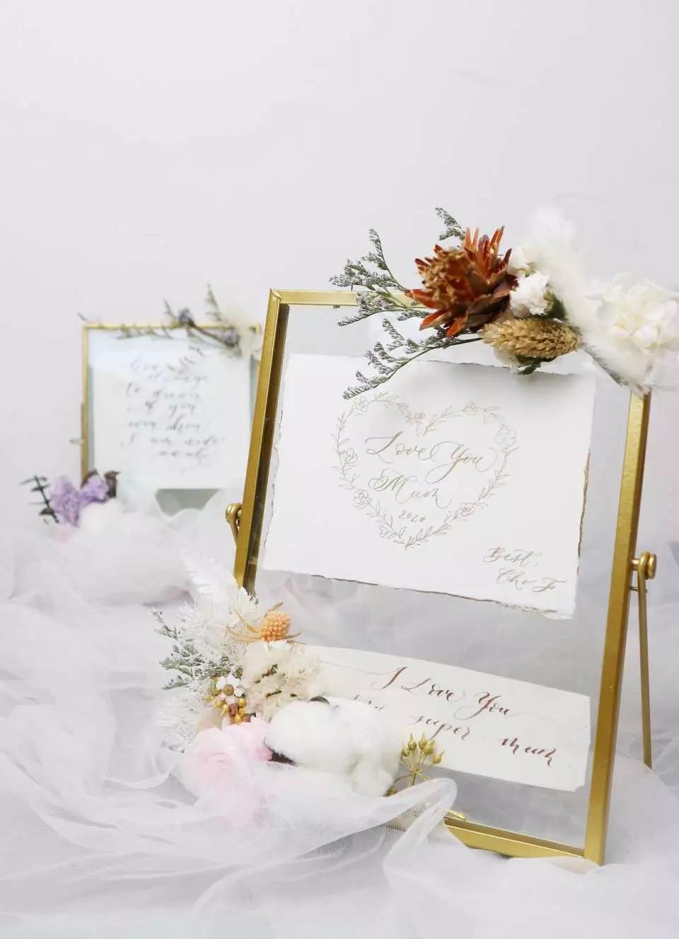 乾花,永生花相框圖示