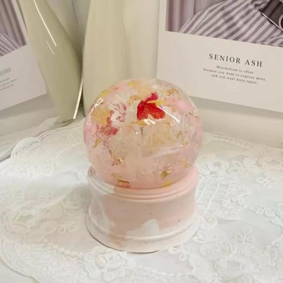 擴香花卉水晶球蠟燭工作坊