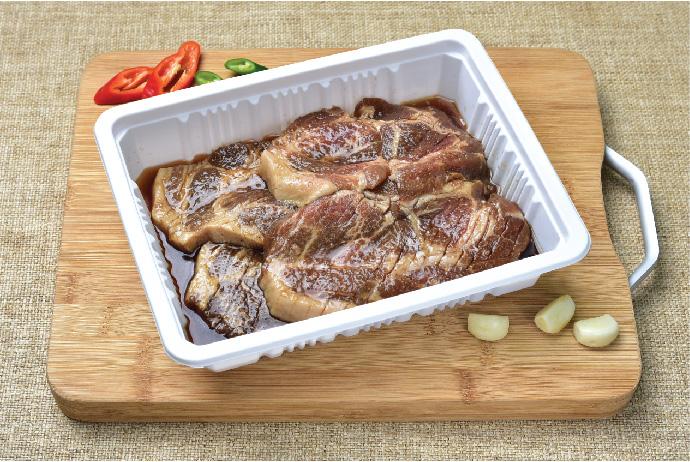 新世界食品「醬醃豬梅花肉及豬梅花肉」