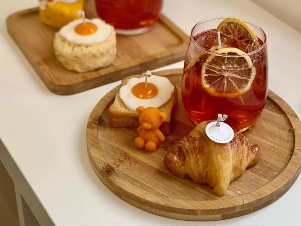 早晨全餐蠟燭工作坊