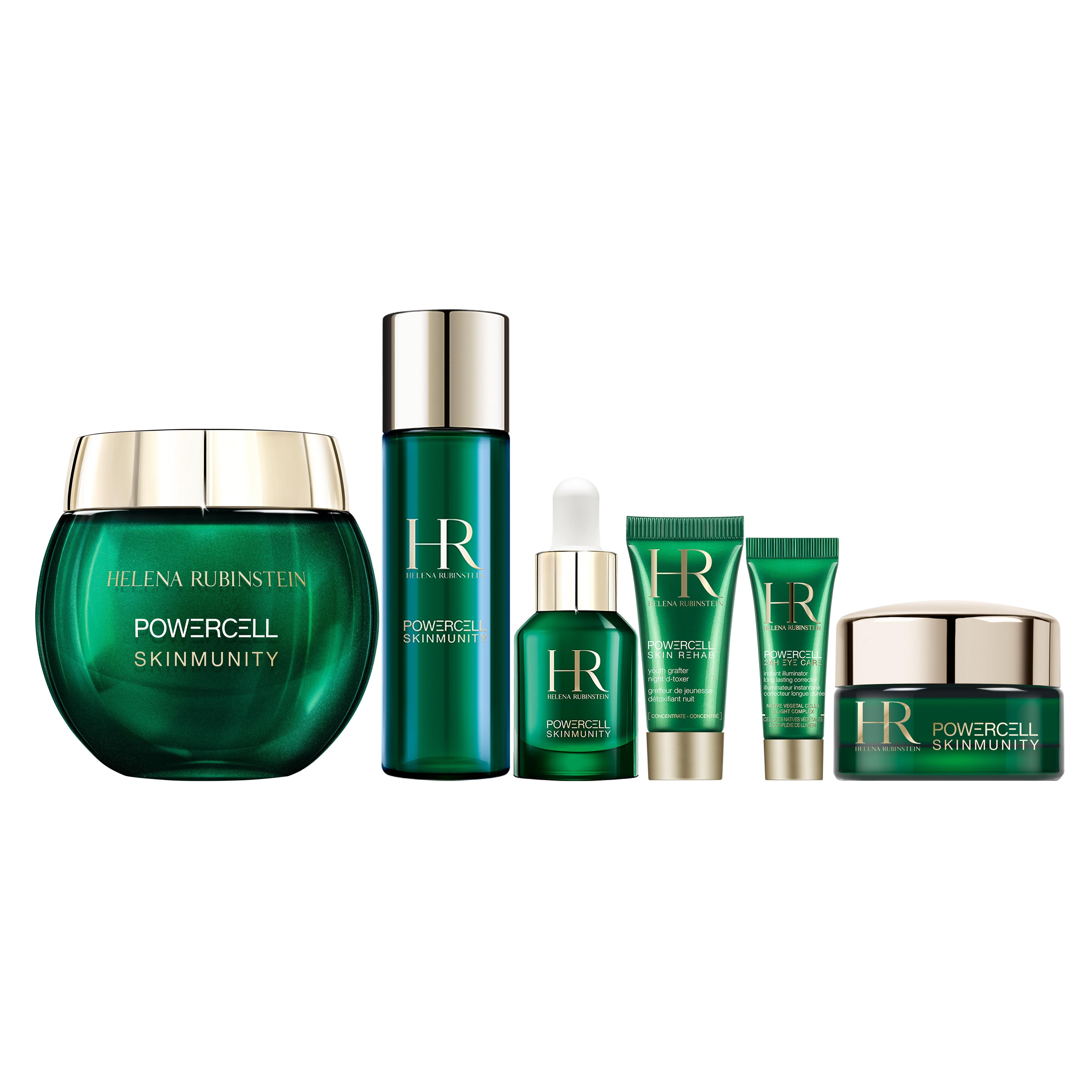 Helena Rubinstein 植物幹細胞再生面霜50ml套裝 $1,440 (價值$2,893) (銅鑼灣店) .植物幹細胞再生面霜 50ml .植物幹細胞再生活膚水 30ml .植物幹細胞再生基底精華露 10ml .植物幹細胞再生晚間精華 5ml .植物幹細胞再生眼霜 3ml .植物幹細胞再生面霜 15ml