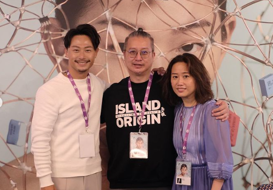 楊潮凱早前與《緣路山旮旯》導演黃浩然出席電影節分享會。