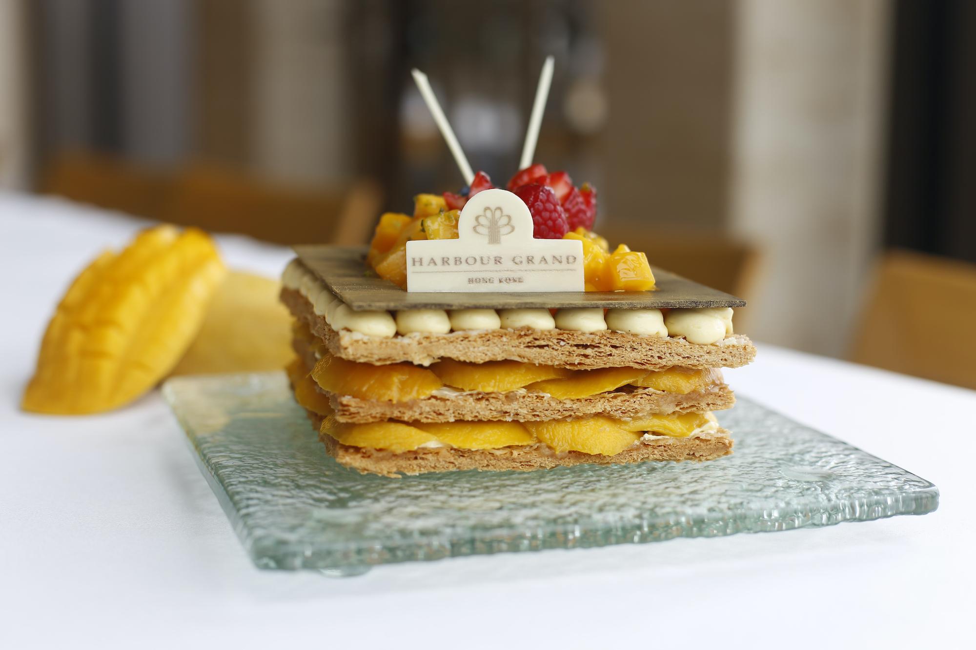 芒果拿破崙蛋糕