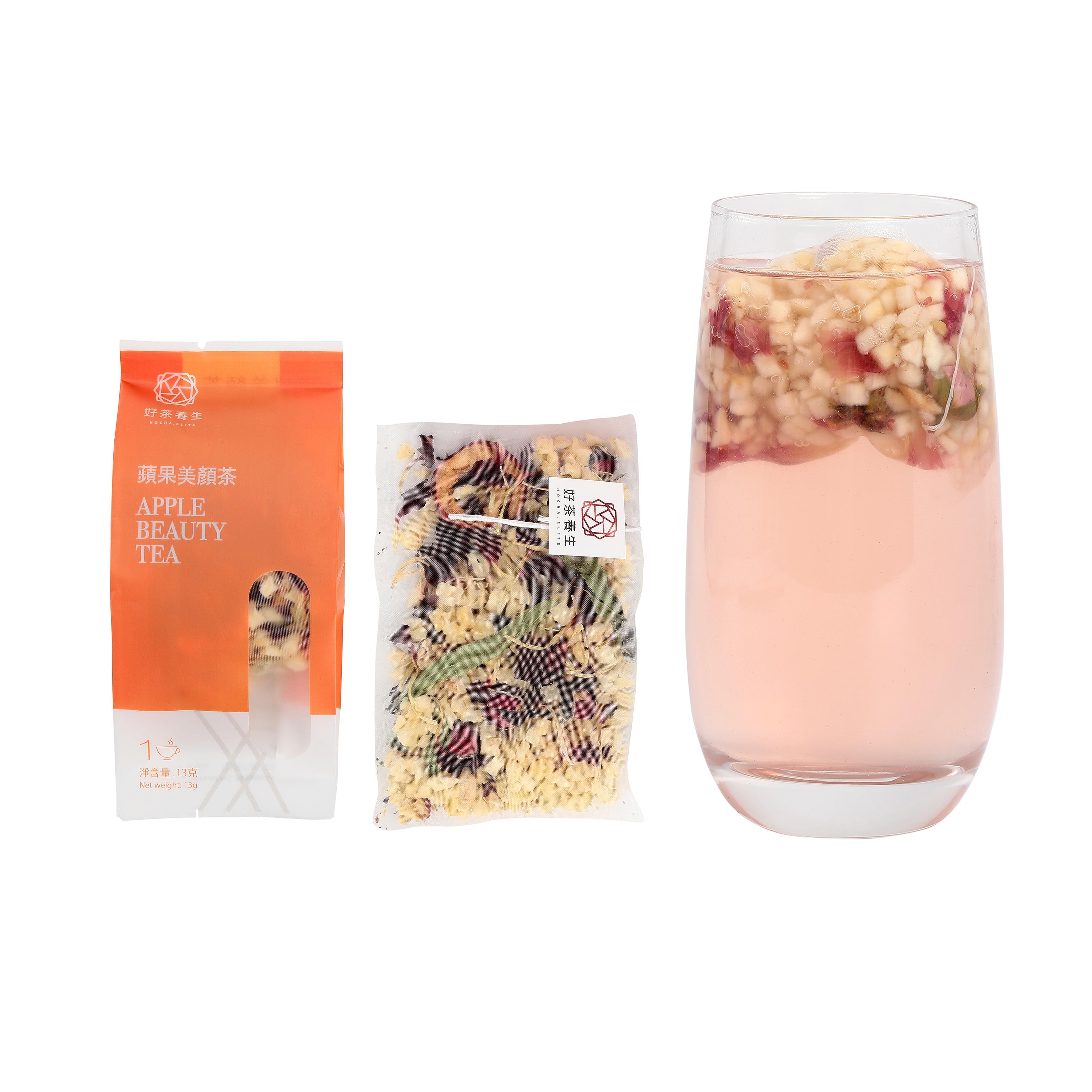 蘋果美顏茶功效:美容養顏、抗氧化淡斑、促進消化、健胃消積