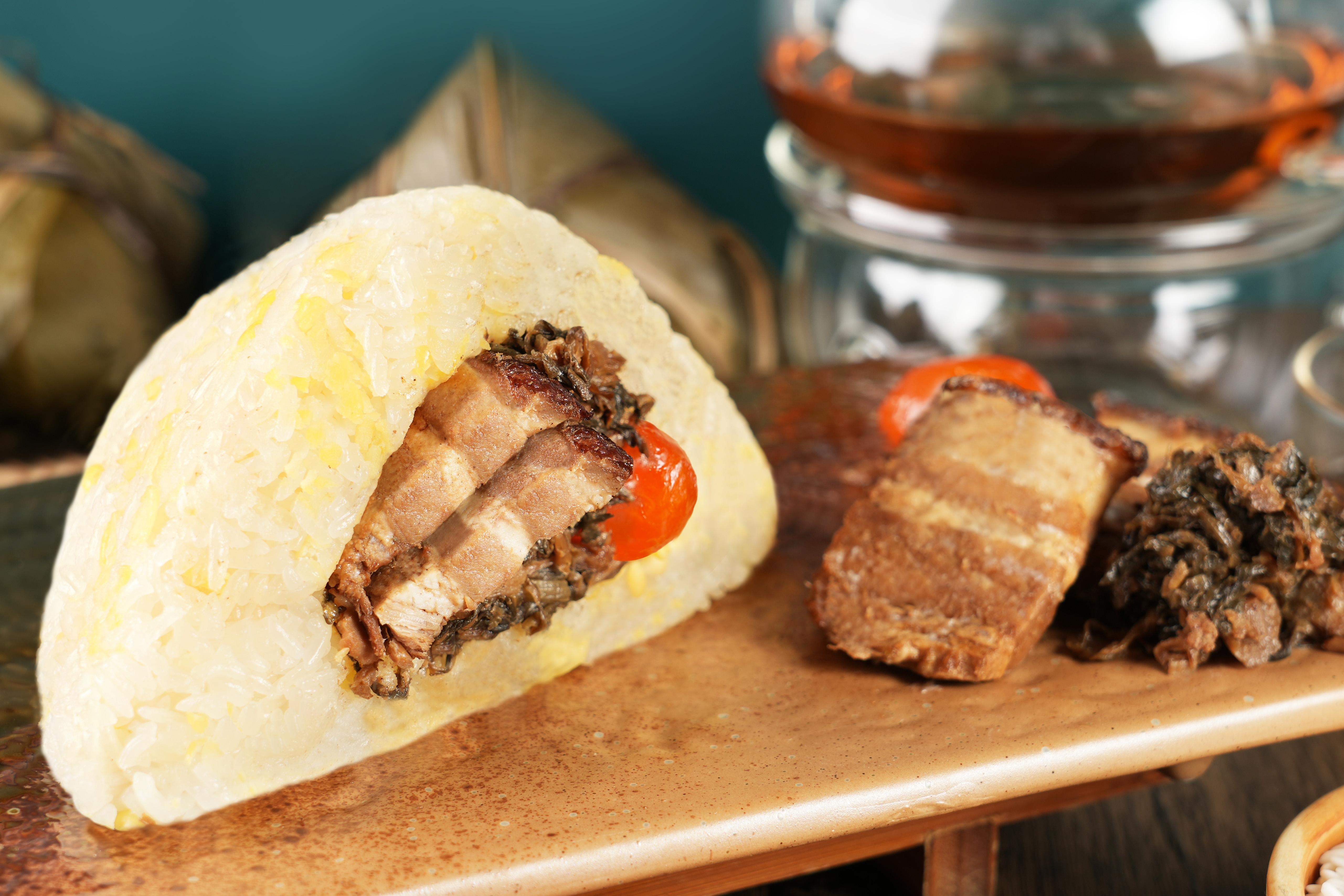 8度海逸酒店 醬皇梅菜扣肉糭