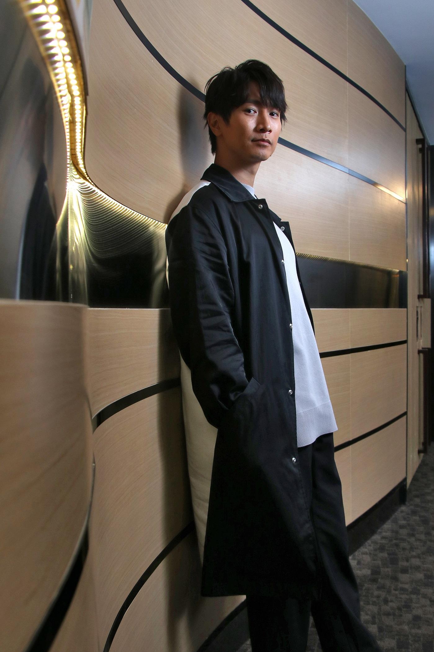 陳柏宇新歌《墜落》鼓勵樂迷放膽迎接無常突變。(林俊源攝)