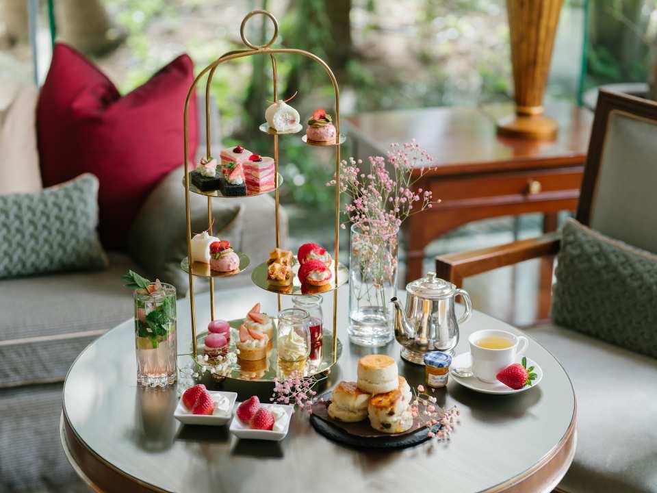 香港港麗酒店全新推出樂聚廊盎然春日下午茶