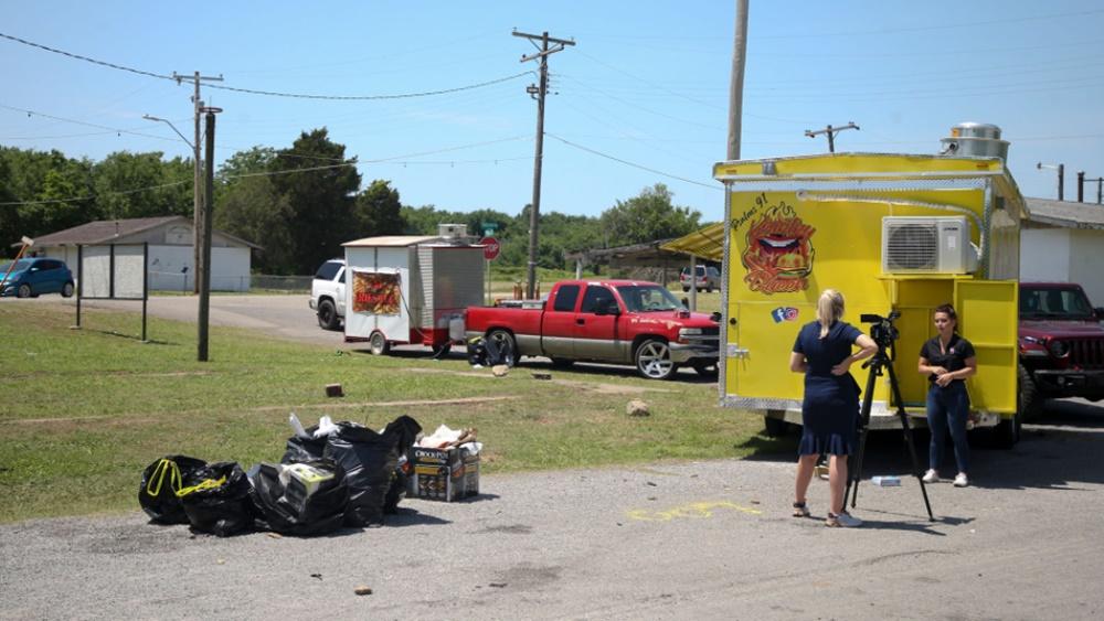 俄克拉荷馬音樂節槍擊案。(網上圖片)