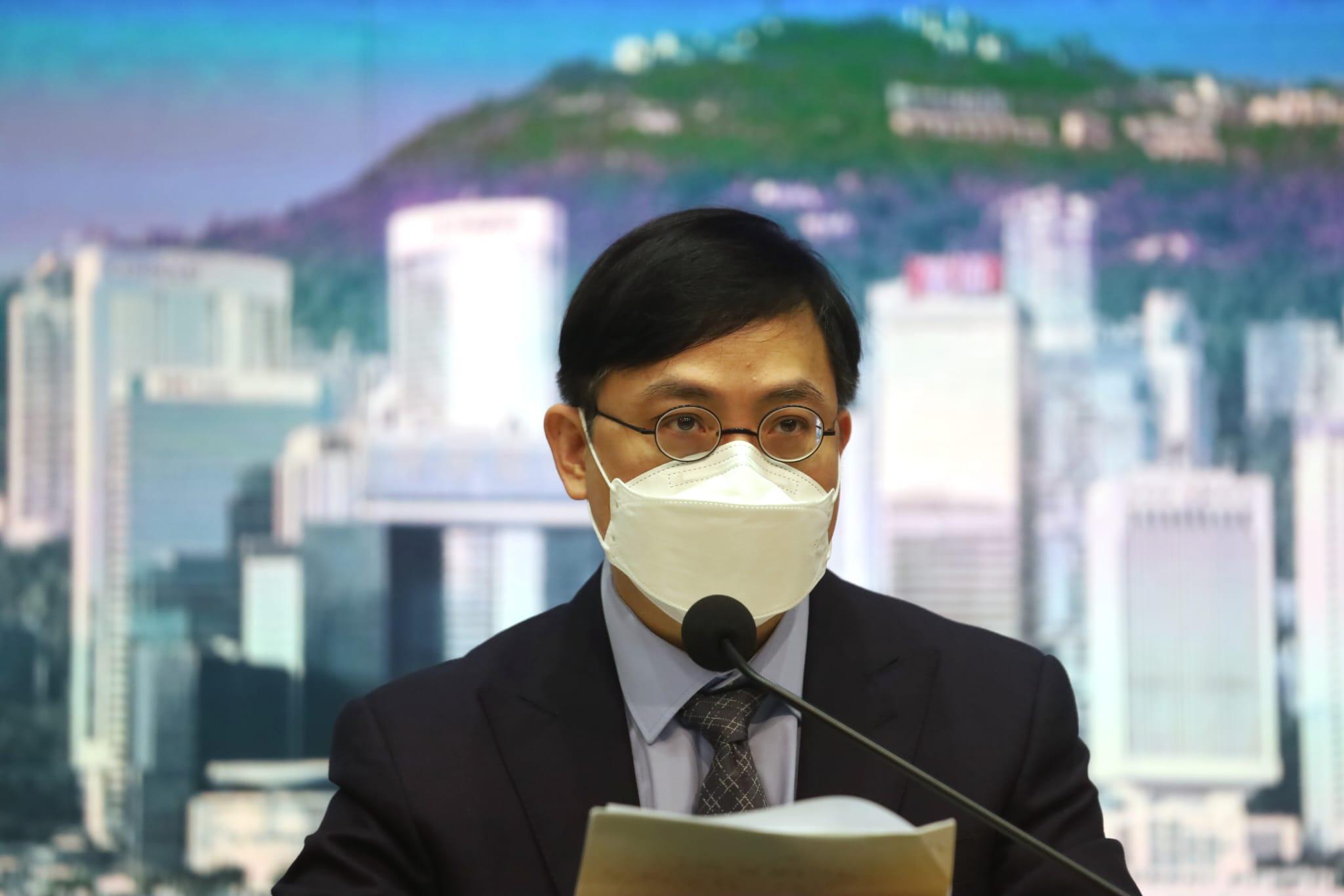 歐家榮指,太古城一帶有隱形患者出沒。(鍾式明攝)