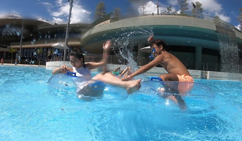 海洋公園水上樂園今日重開,並送上門票優惠。(資料圖片)