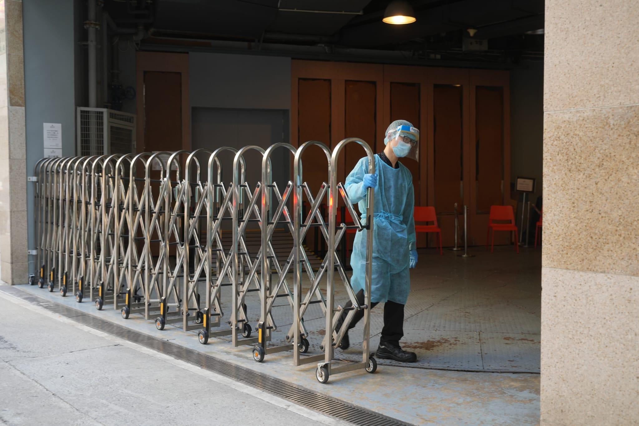 中環蘭桂坊酒店@九如坊疑現傳播。(陳奕釗攝)