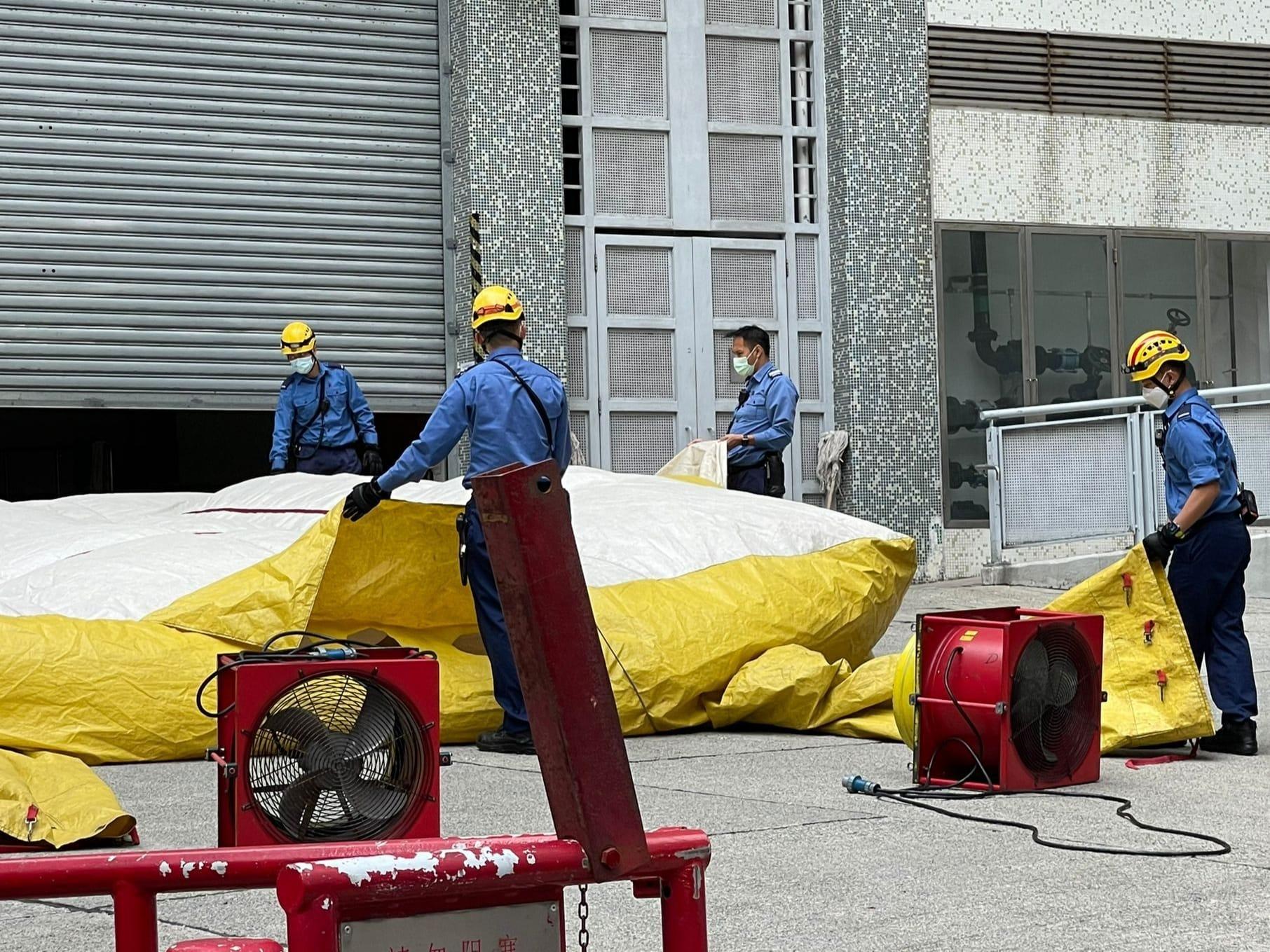 據指,女事主於周三(18日)下午約1時亦一度企跳。(香港‧社實@FB)