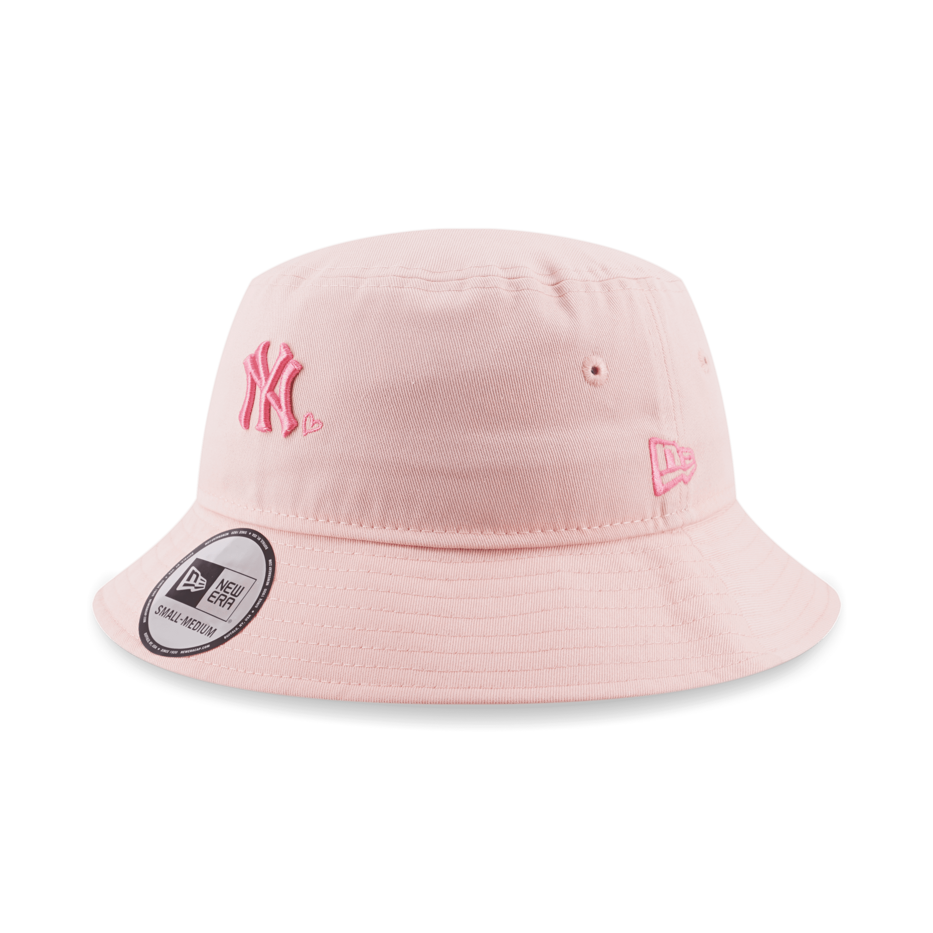 MLB WOMEN BUCKET 01│漁夫帽更大玩不同物料和花紋圖案,不但有純色黑、粉紅。品牌更推出了向來深受潮人歡迎的牛仔布藍、豹紋,為造型帶來更多時尚變化。