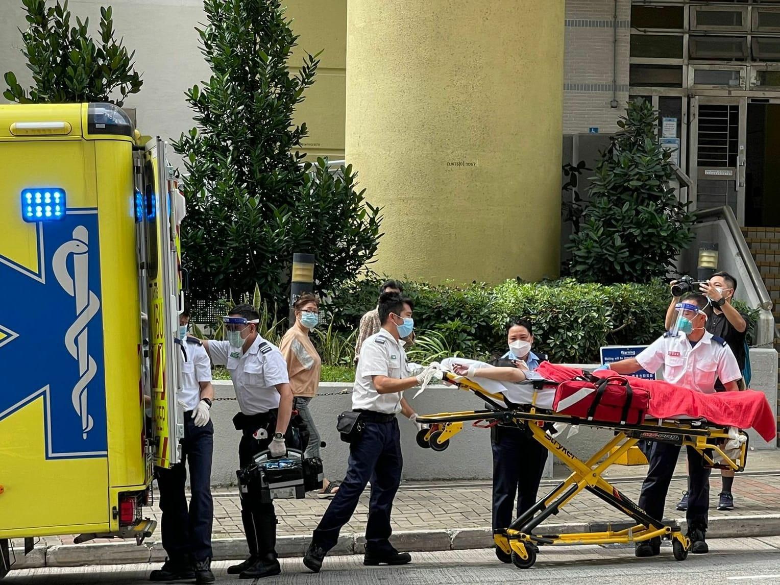 據指,女事主於周三(18日)下午約1時亦一度企跳。(香港‧社實@FB)