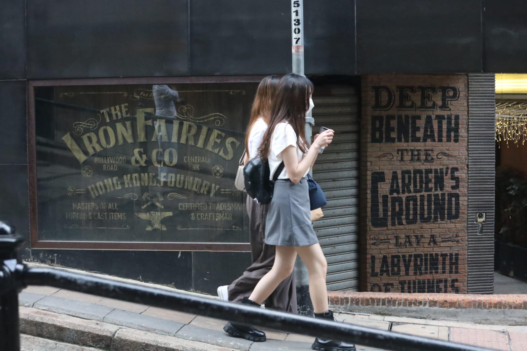 中環酒吧群組個案連日擴大。(鍾式明攝)