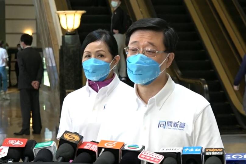 特首選舉|傳胡英明候任辦主任熱門 李家超:人事細節不宜討論