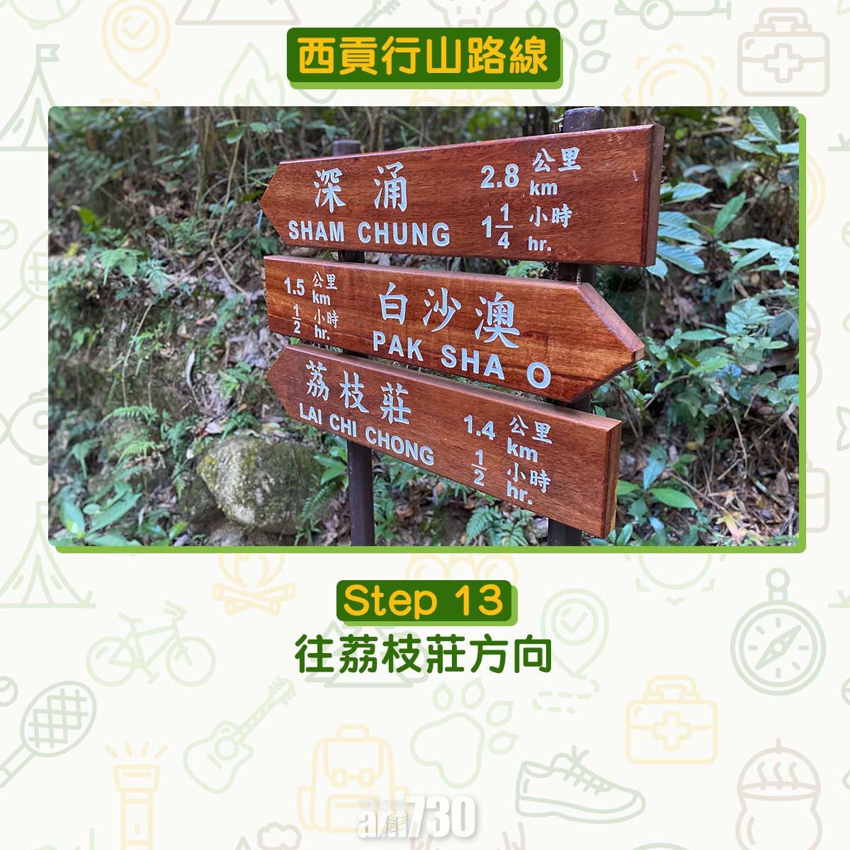 西貢行山路線 荔枝莊