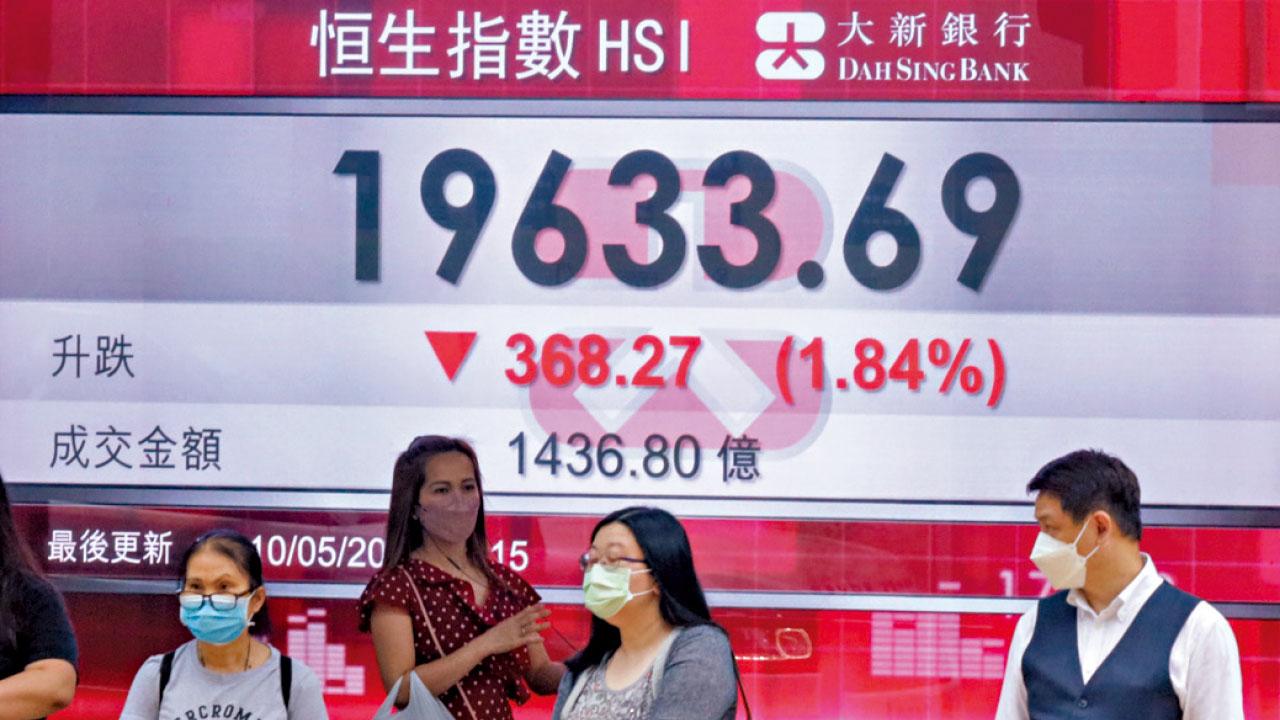 京東最傷|科指5日挫13% 北水撈 ATMXJ累失萬億市值