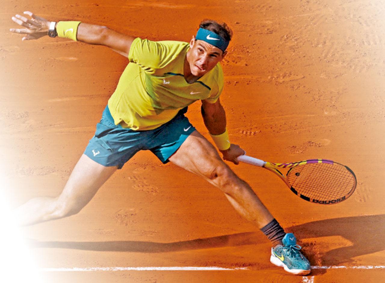 法網闖8強鬥祖高域 拿度:盡全力戰鬥