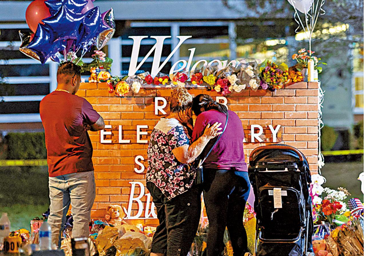 校園槍擊|德州槍手FB預告赴小學行兇 學生躲枱底逃過鬼門關