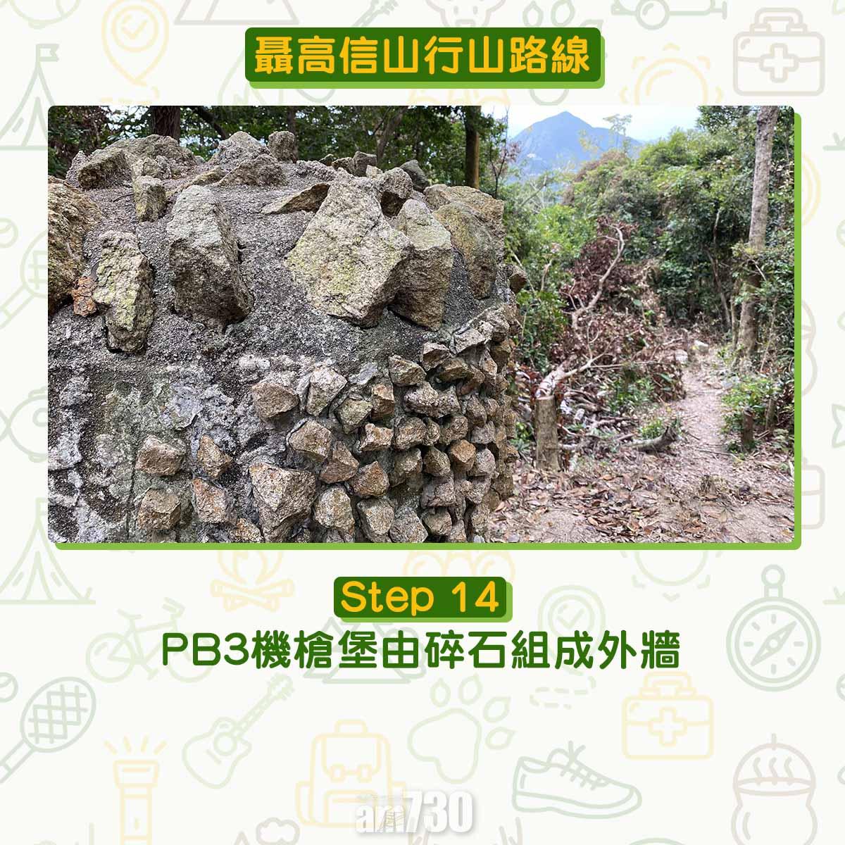 聶高信山行山路線