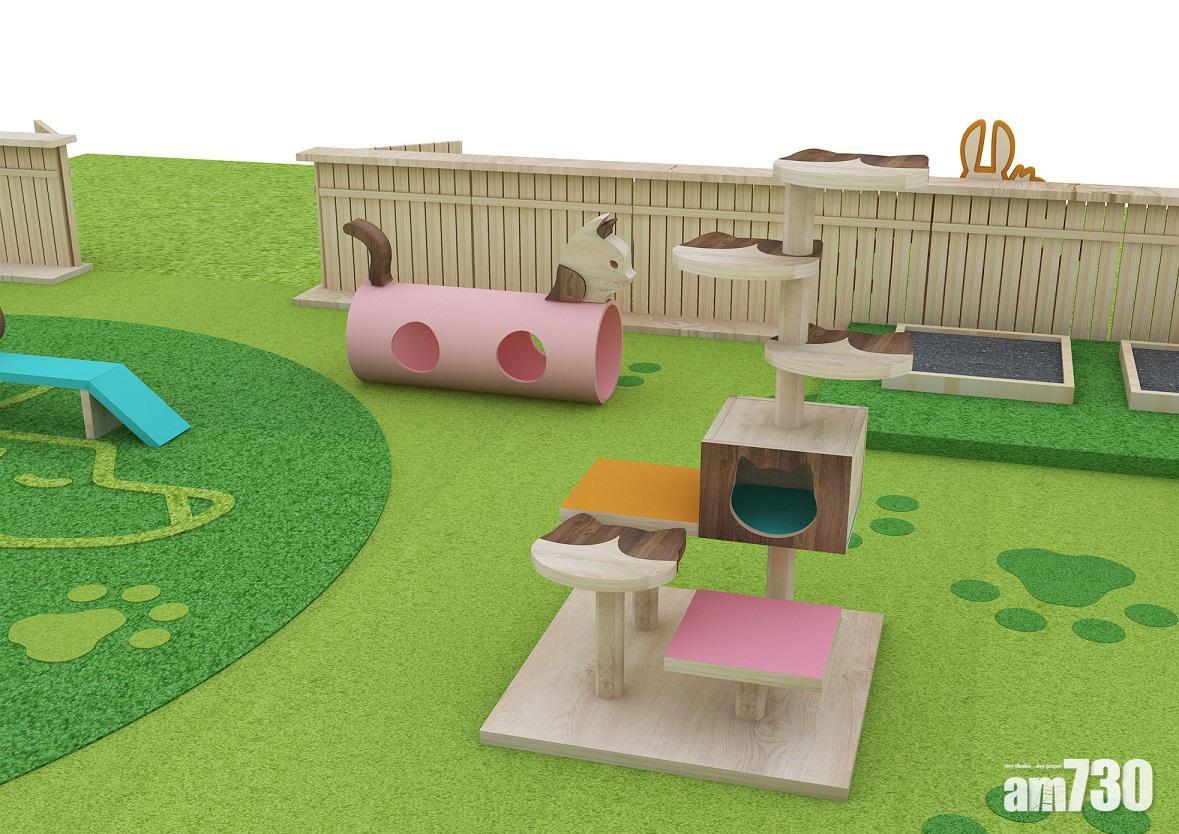 沙田新城市廣場1樓戶外平台化身「寵物同樂園」
