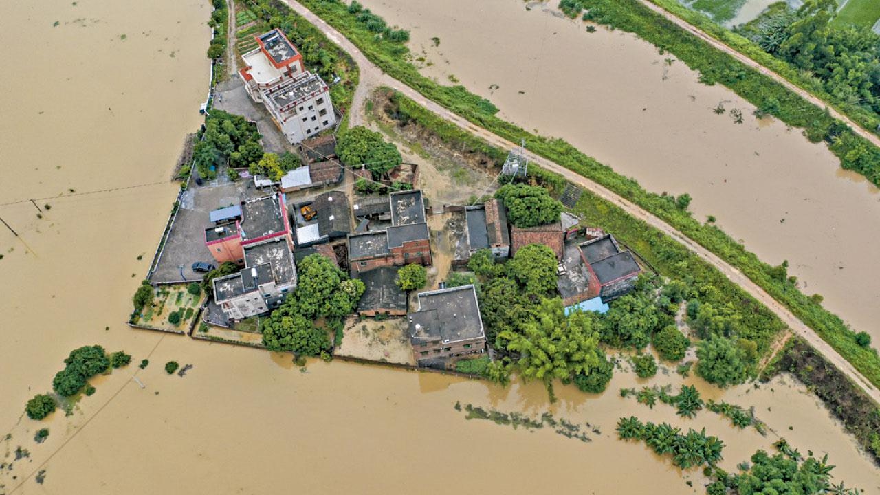 多處水浸|深圳今起停課兩天 廣東暴雨最少1人失蹤