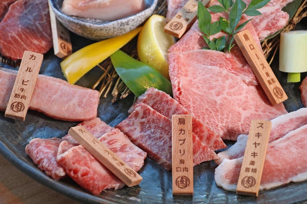 和牛質素高,款款都油花勻稱