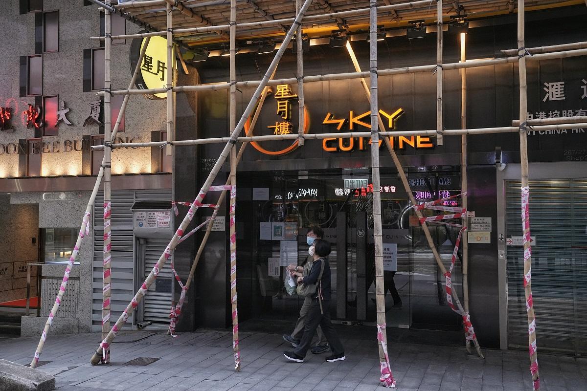 上環酒家星月樓出現新型肺炎感染群組。(資料圖片)