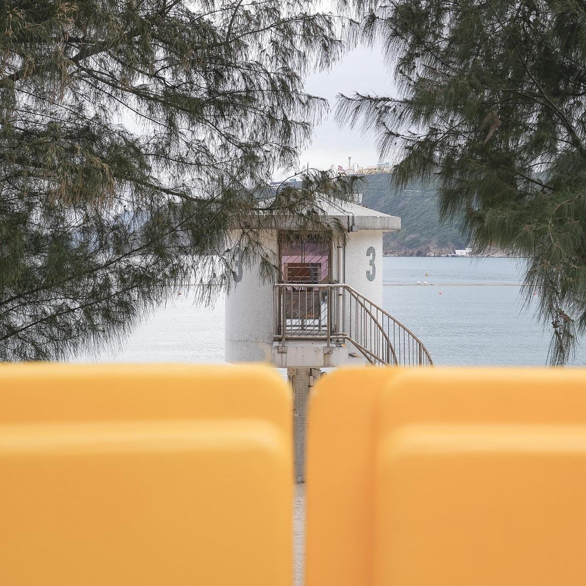 政府早前以疫情為由,圍封沙灘禁止市民進入。(夏家朗攝)