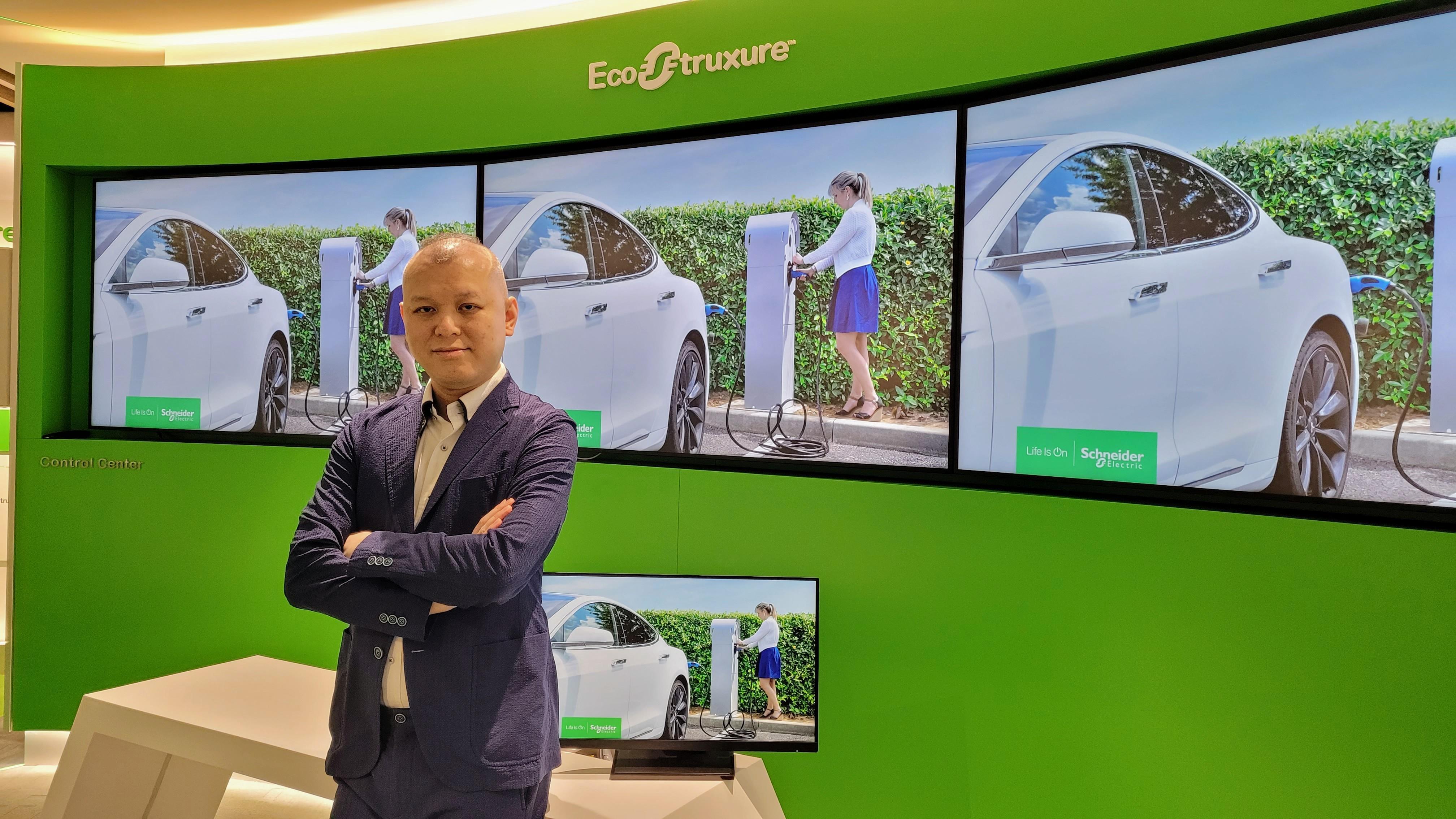 施耐德電氣(香港)數碼能效及智能方案業務主管張志成Stephen。