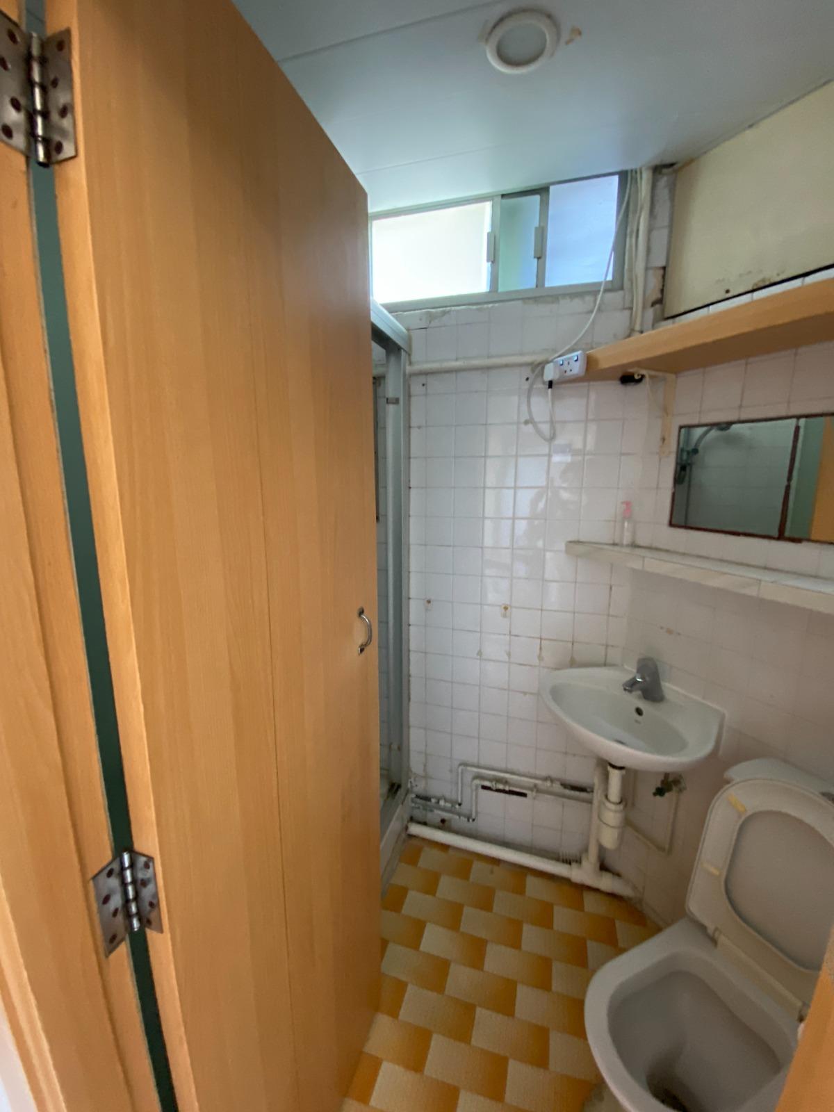 浴室間隔不算四正但闊落。