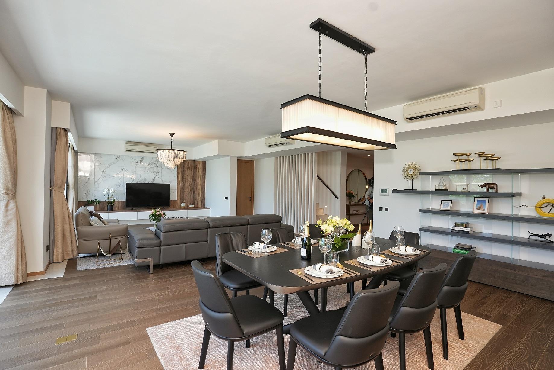 豪宅新盤|多圖!薄扶林碧麗軒現樓2646方呎複式示位曝光