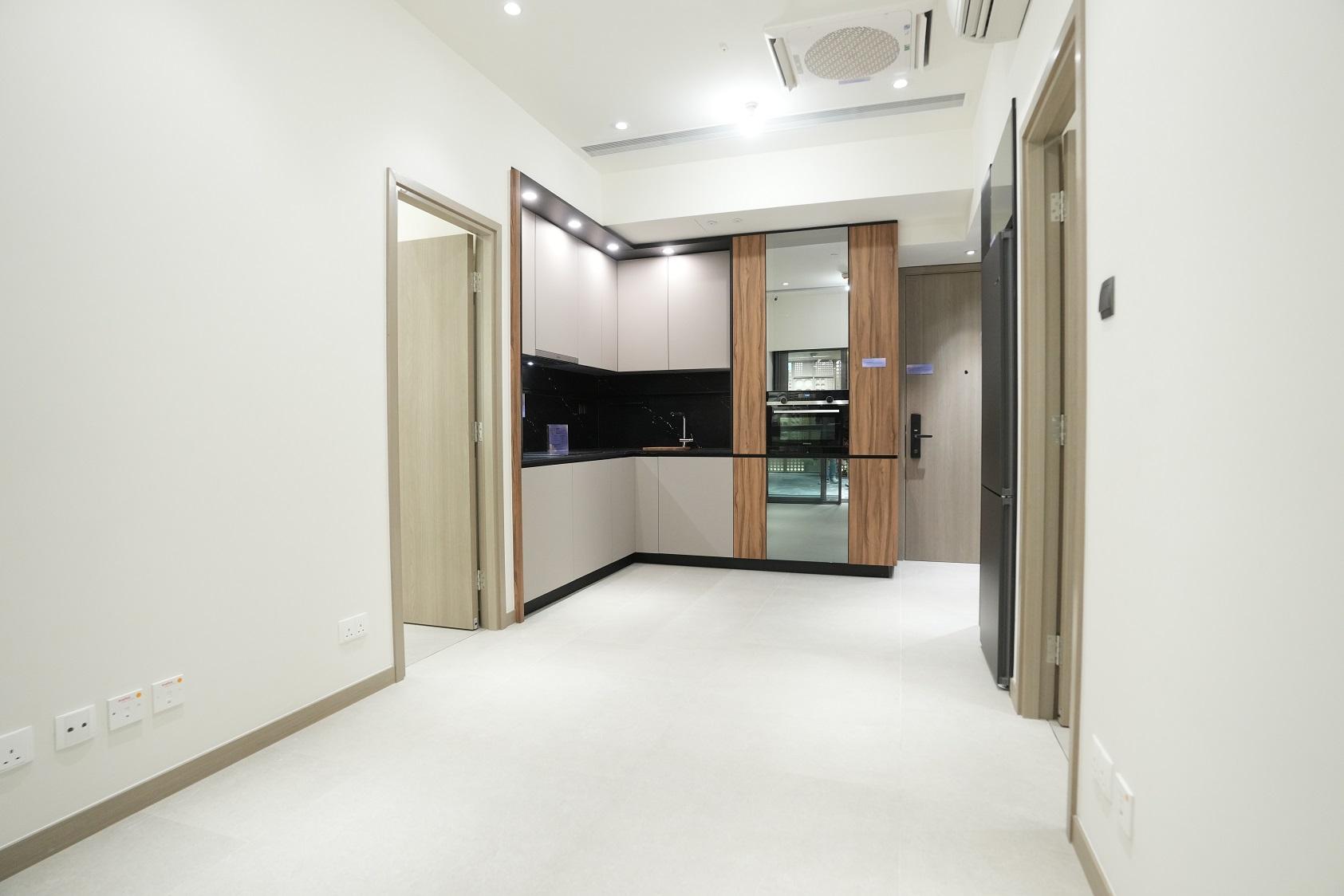 白石角新盤|多圖!Silicon Hill間隔方正實用 玄關設多功能櫃方便收納