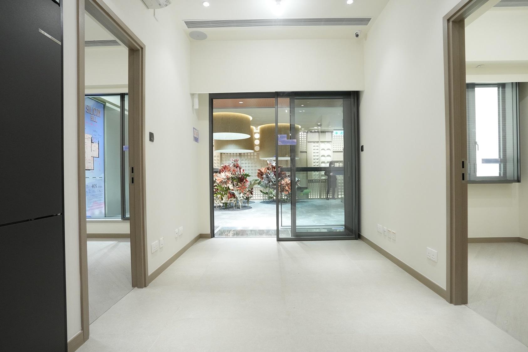 白石角新盤|多圖!Silicon Hill間隔方正實用 玄關設多功能櫃方便收納